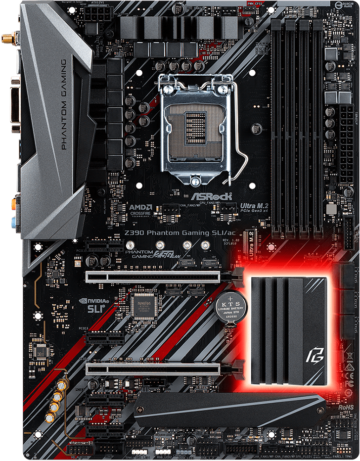 Asrock Z390 Phantom Gaming SLI/ac - Motherboard Specifications On